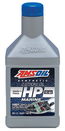 Amsoil HP Marine oil for boats Outboards
